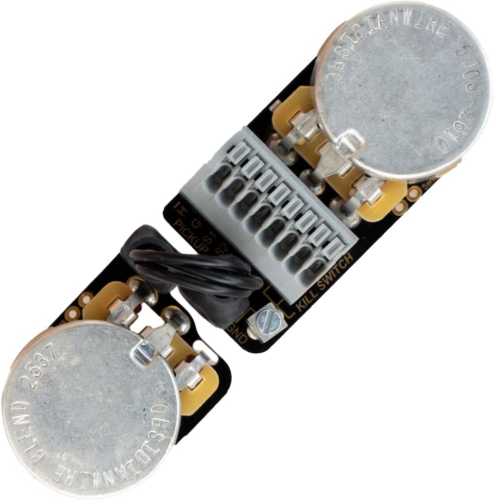 M1 | One Pickup Wiring - Volume & Tone Set