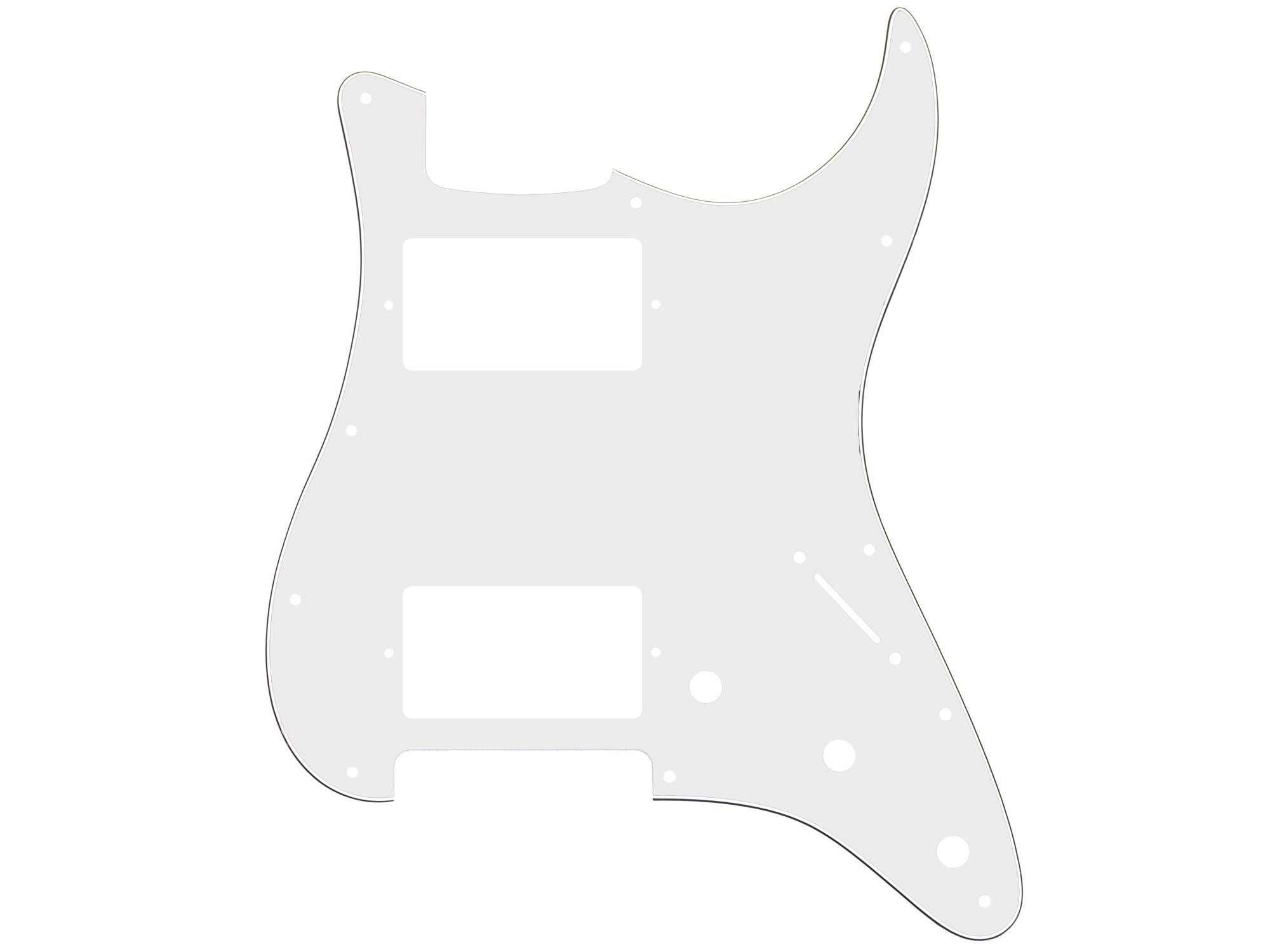 HH Pickguard for Strat® (Modern 11 Hole)