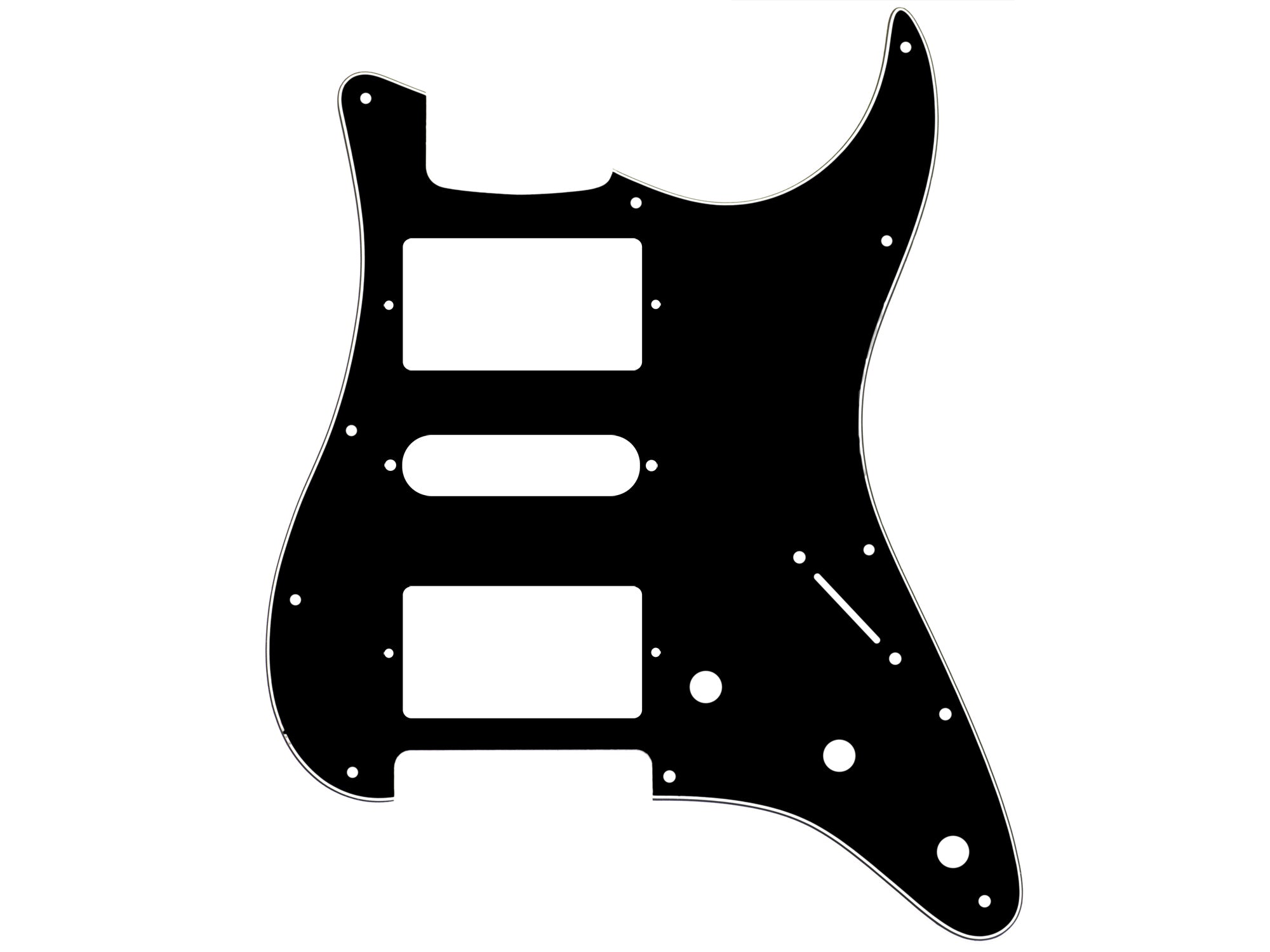 HSH Schlagbrett für Strat® (Modern 11 Loch)