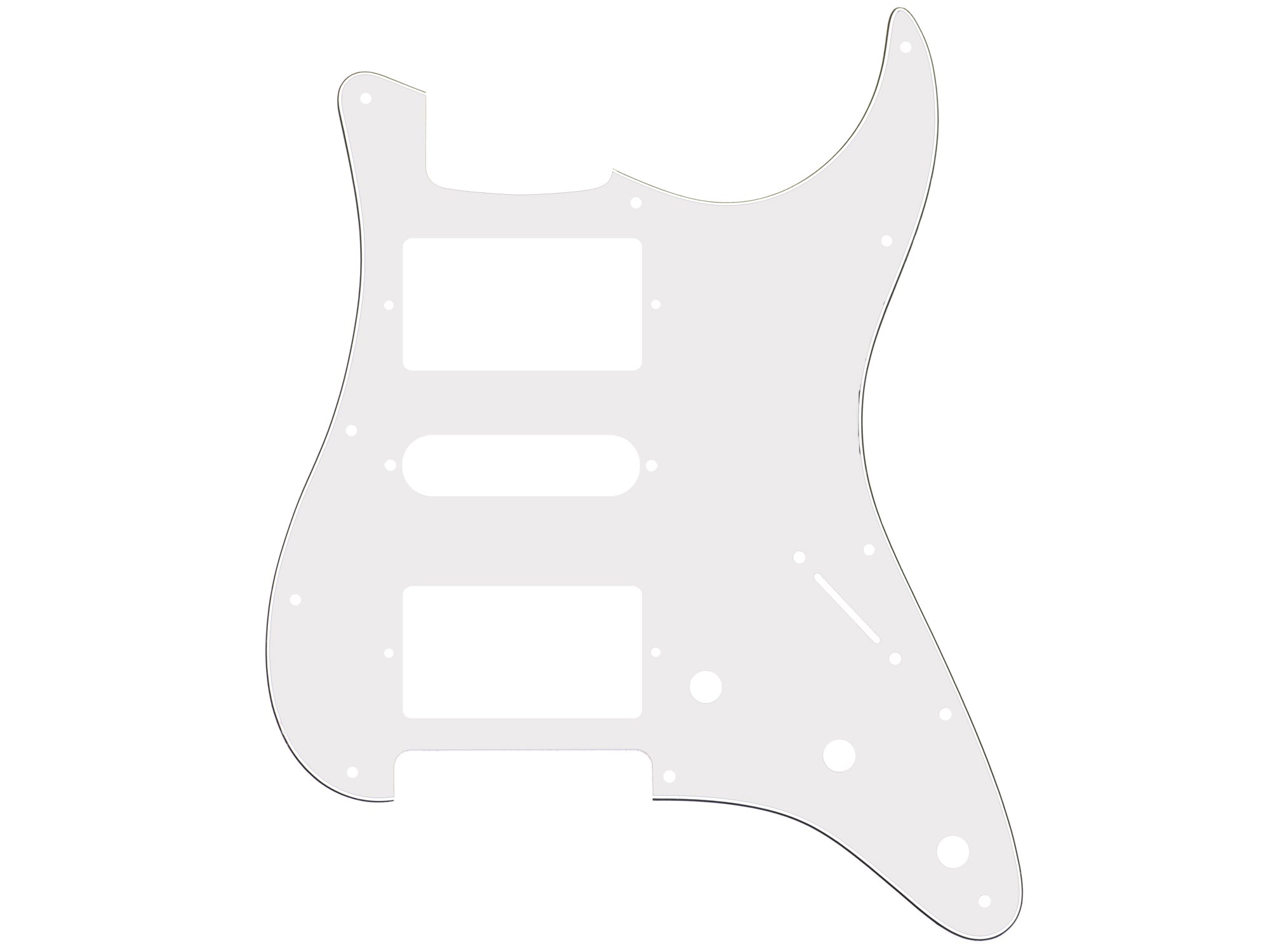 HSH Schlagbrett für Strat® (Modern 11 Loch)