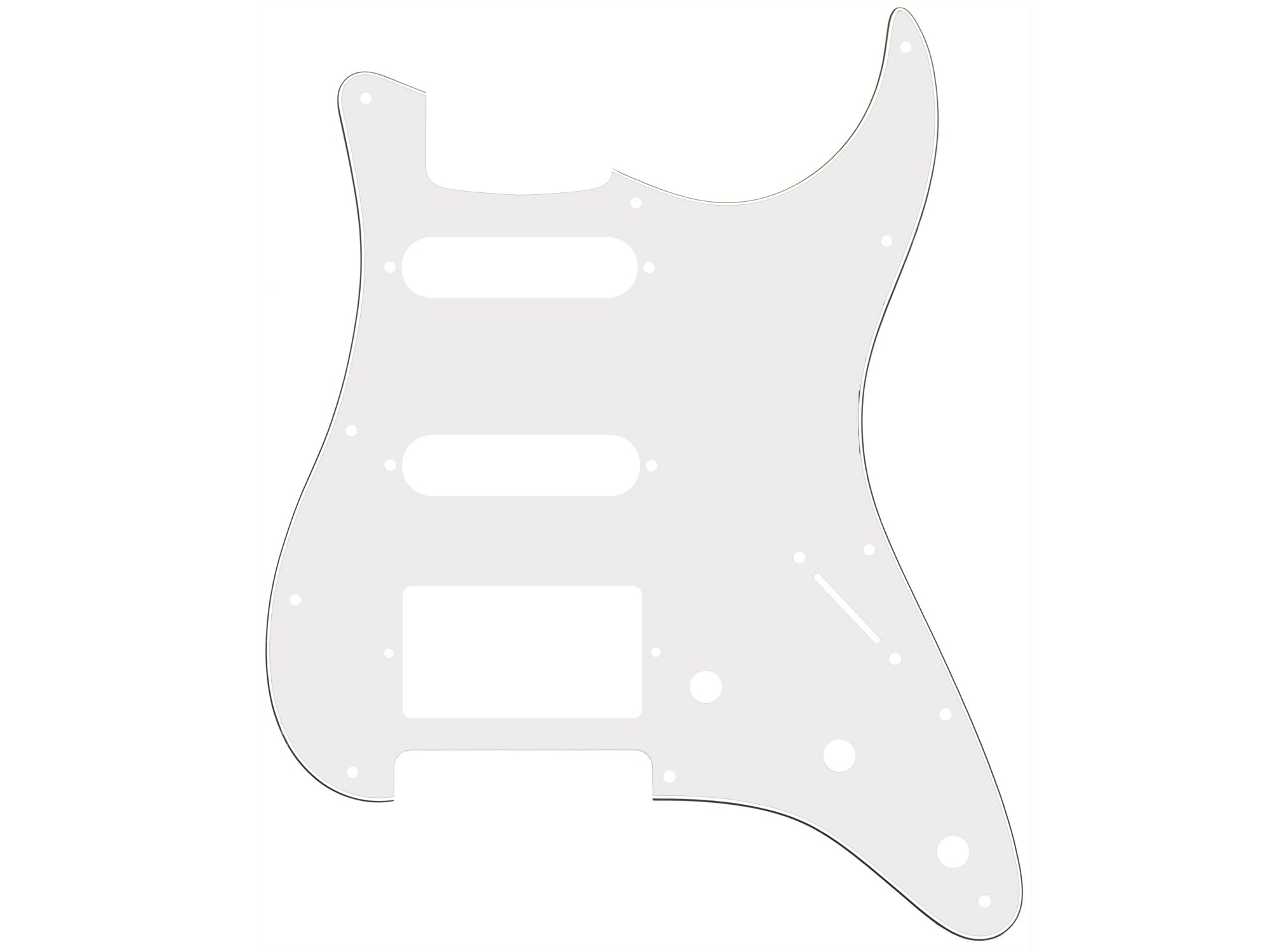HSS Pickguard for Strat® (Modern 11 Hole)