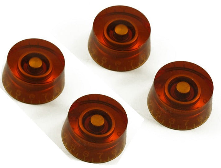 24 Spline Speed Knobs for LP® (Gold, Black & Amber))
