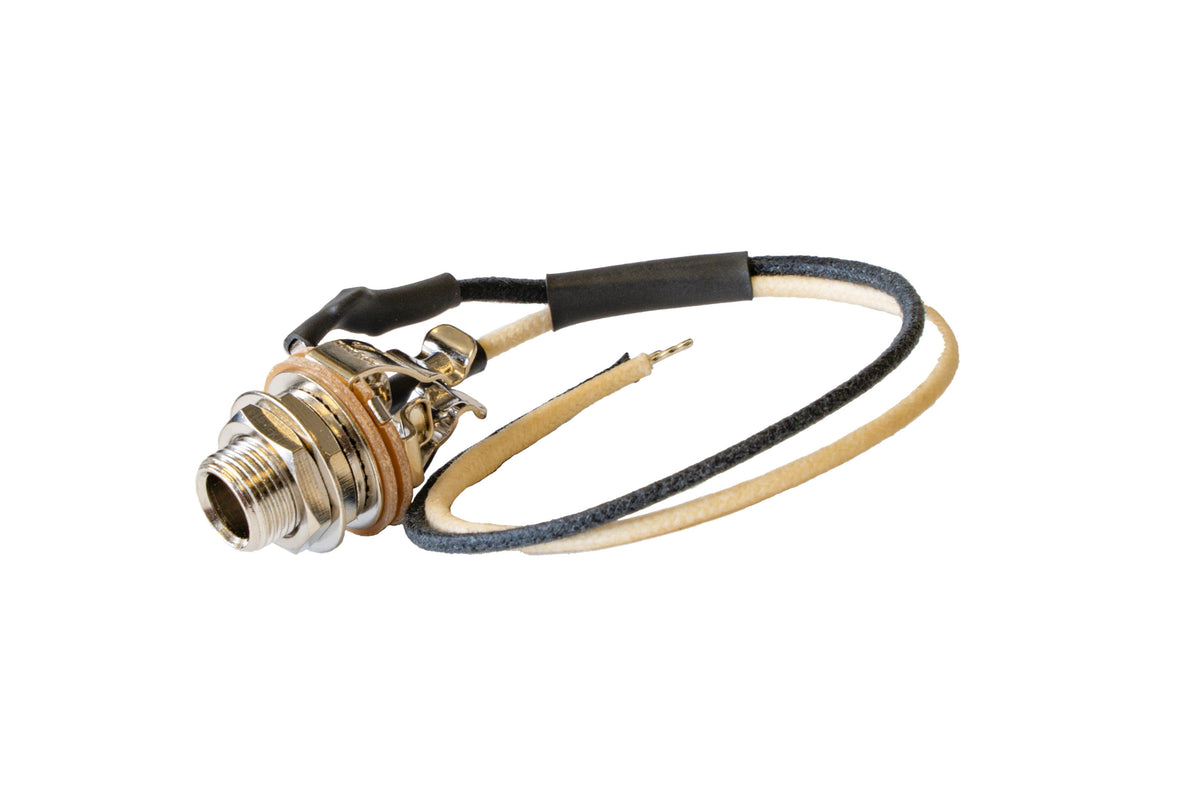 Jack Instruments Wire The World Best Guitar Output Jack - PureTone Pro-Wired by ObsidianWire®