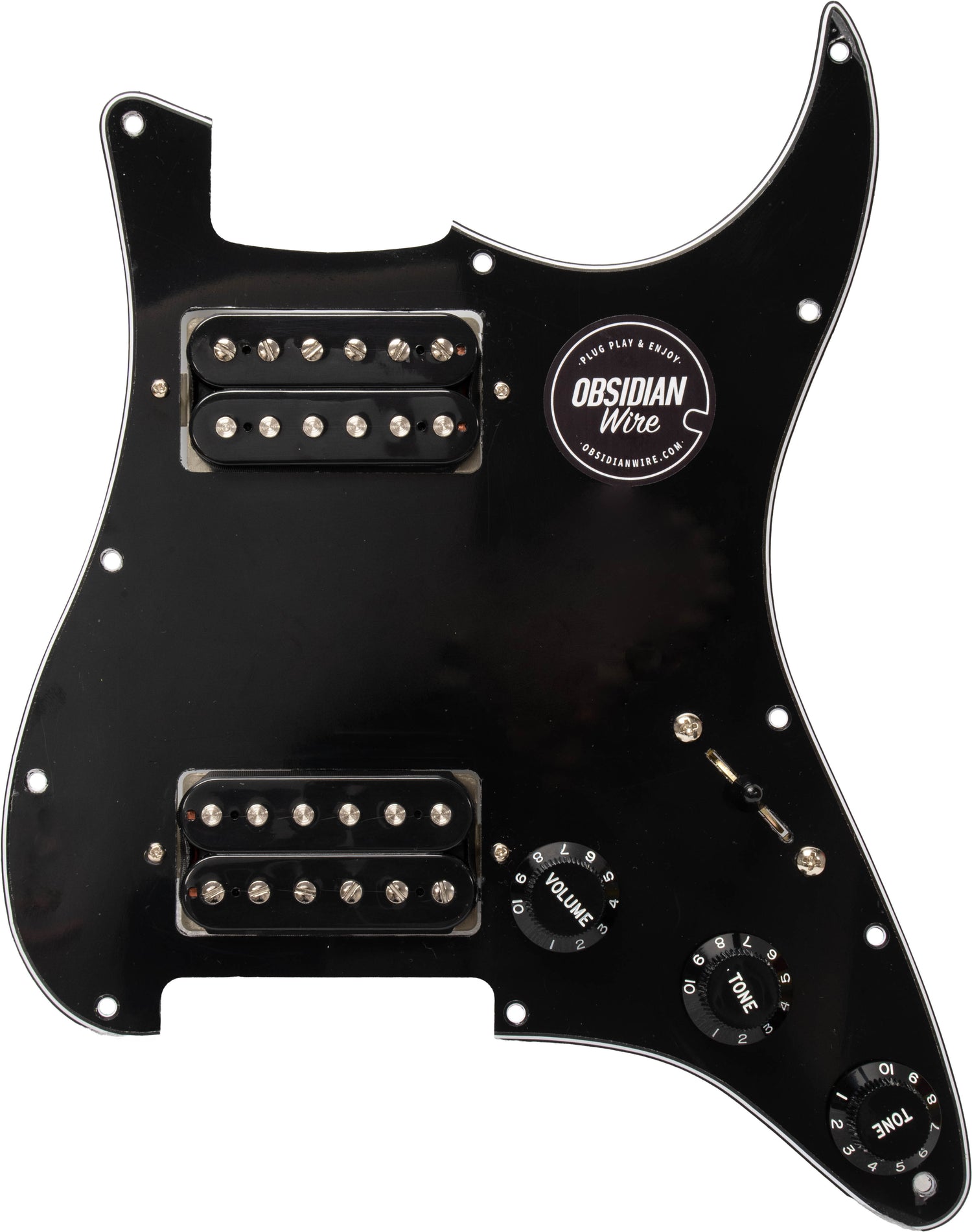 Custom Shop: HH Loaded Pickguard for Strat®