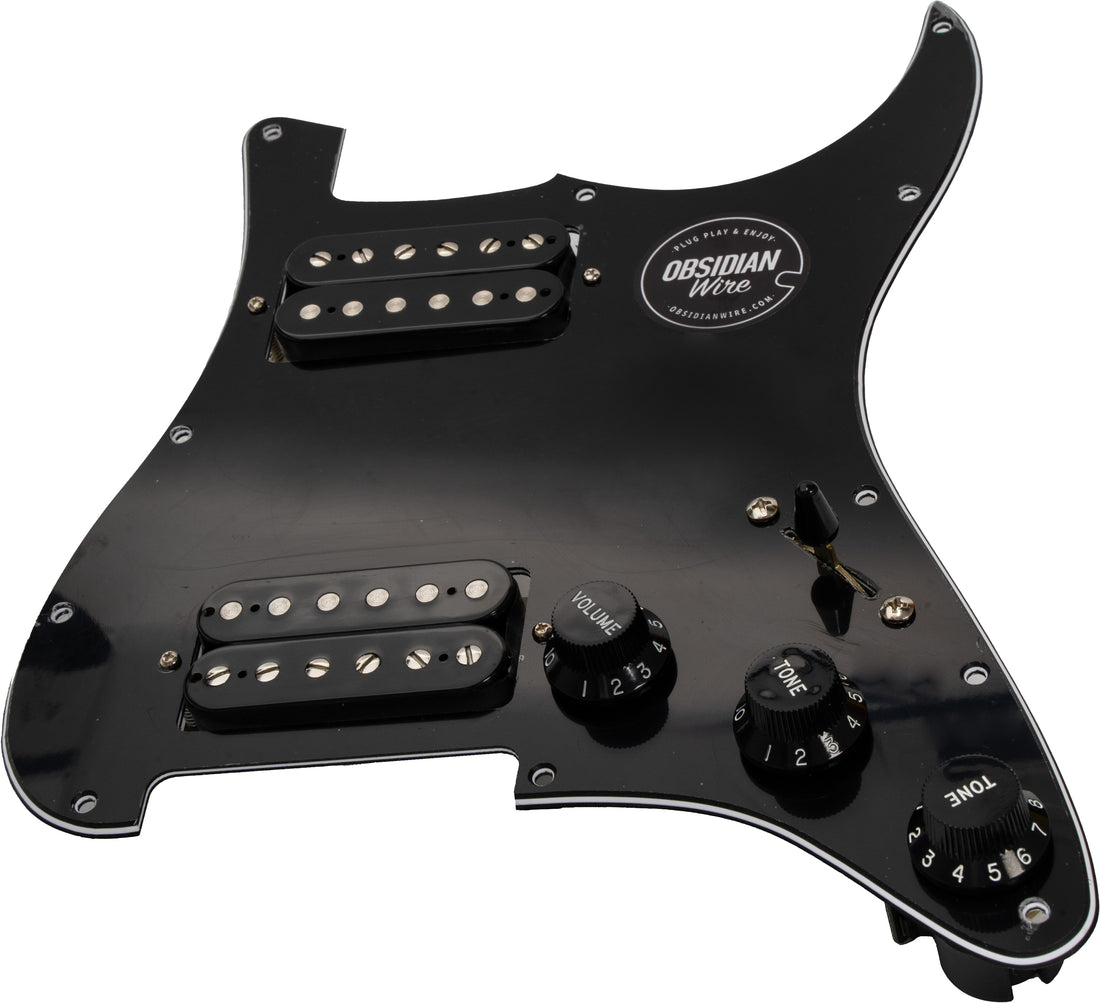 Custom Shop : Pickguard chargé HSS pour Strat®