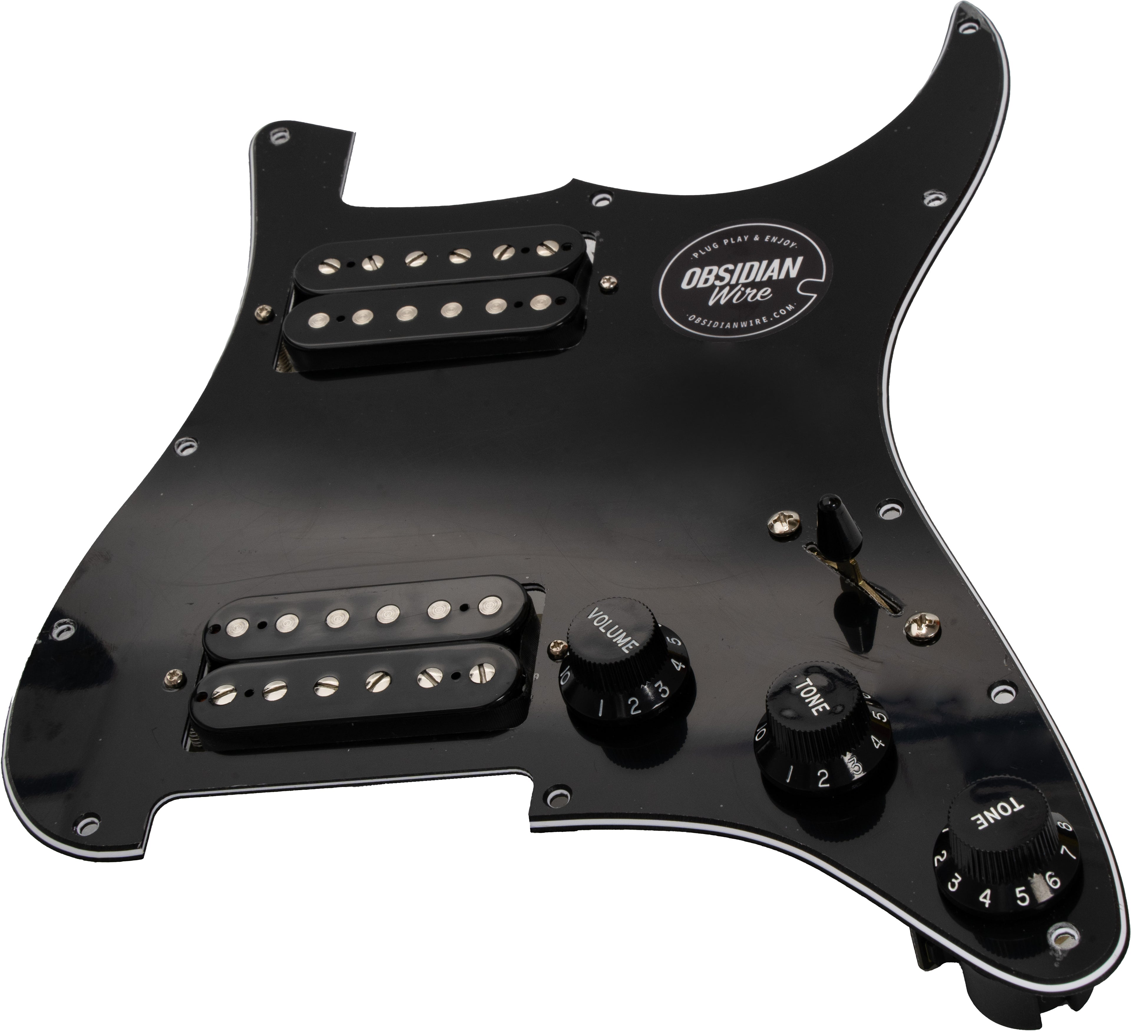 Custom Shop: HH Loaded Pickguard for Strat®