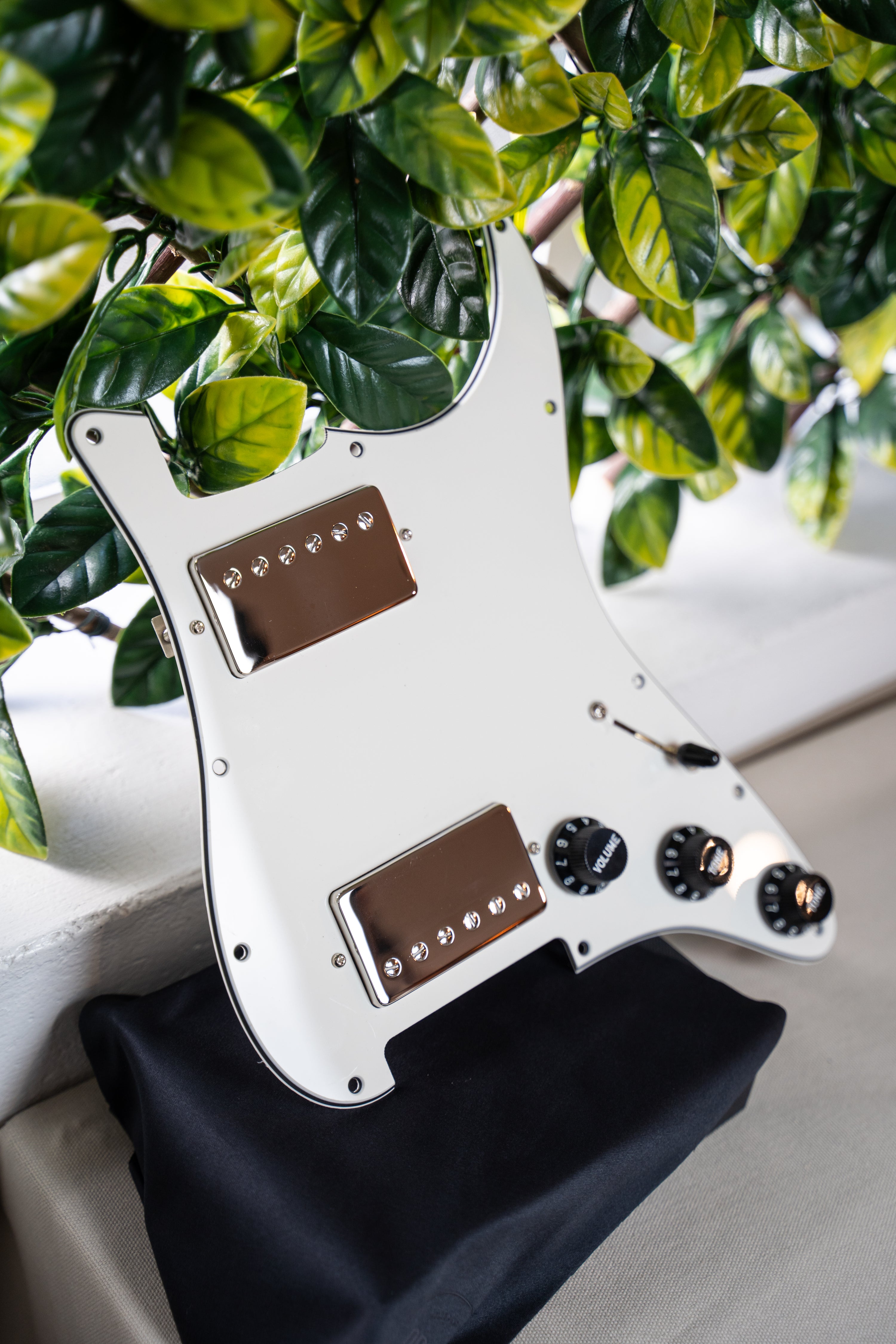 Custom Shop : Pickguard chargé HSS pour Strat®