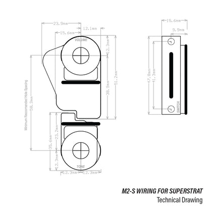 M2-S | S-Style Wiring for HH &amp; SS Superstrat