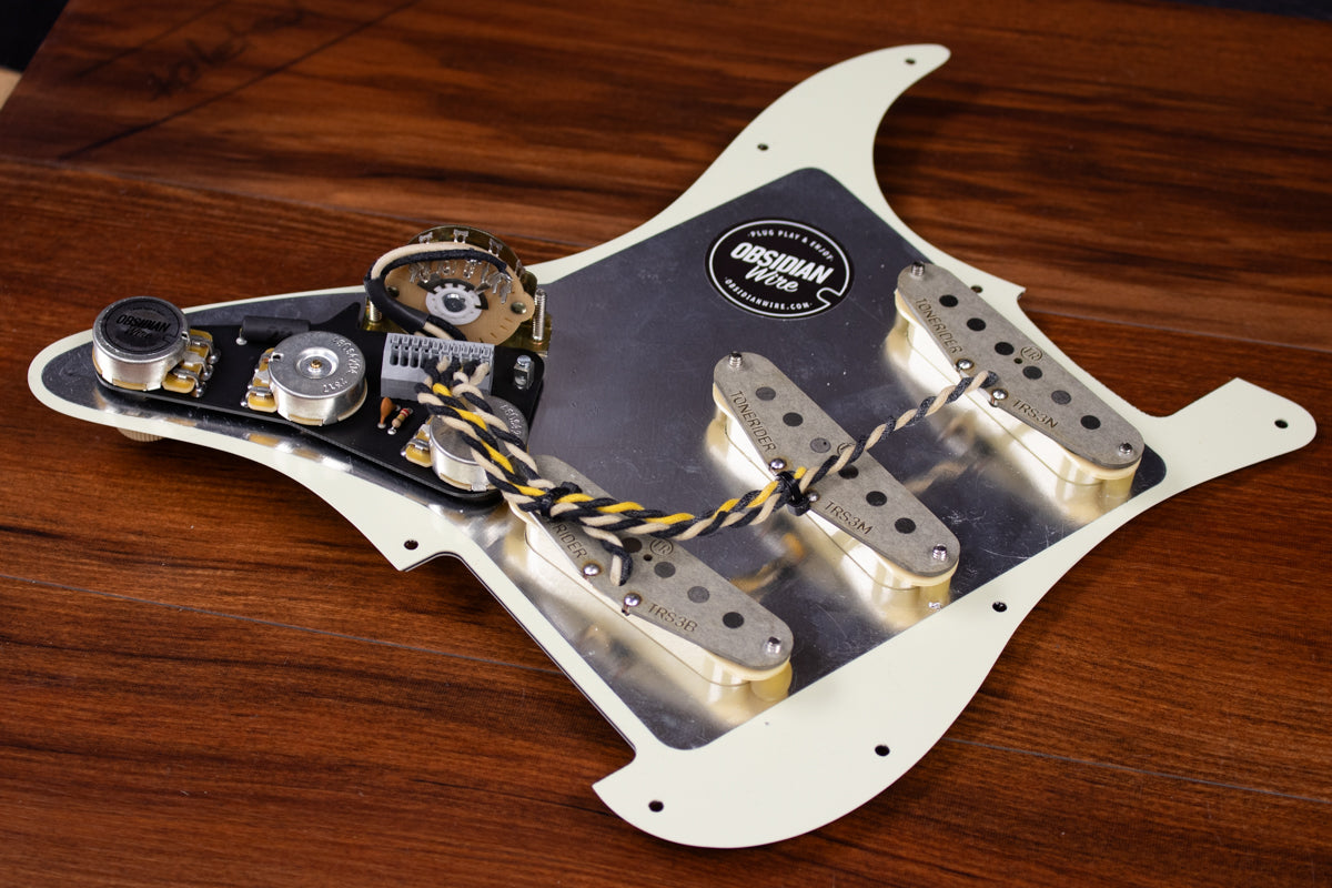 Custom Works: Tonerider Loaded Pickguard (SSS)